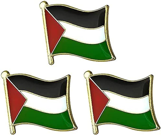 Palestine Flag Badge 3 Pack - D2P