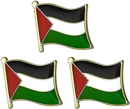 Palestine Flag Badge 3 Pack - D2P